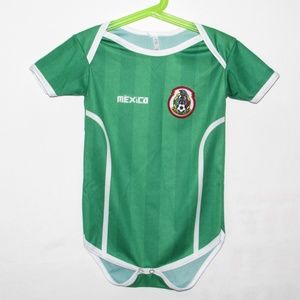 Chicharito Mexico Soccer Jersey Onesie Size 24 Months